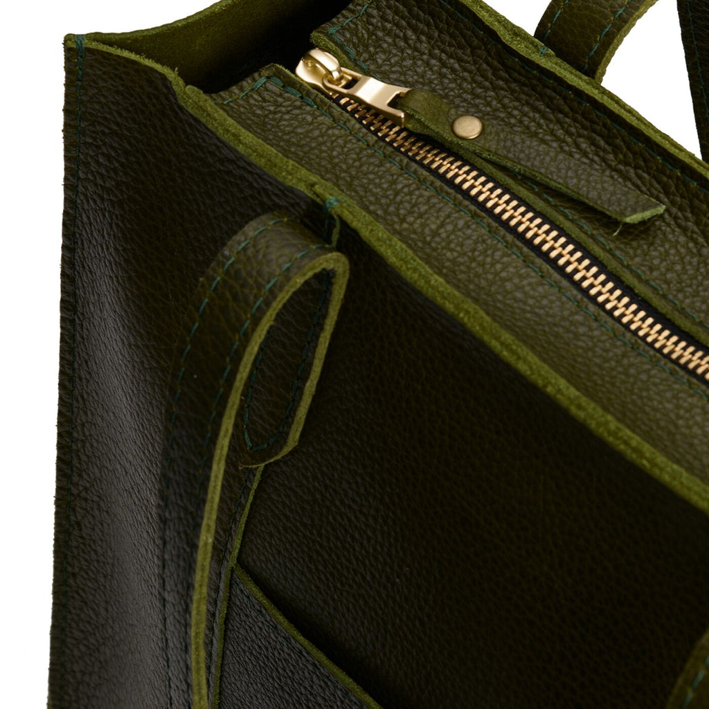 Large Lola Zipper Crossbody Tote