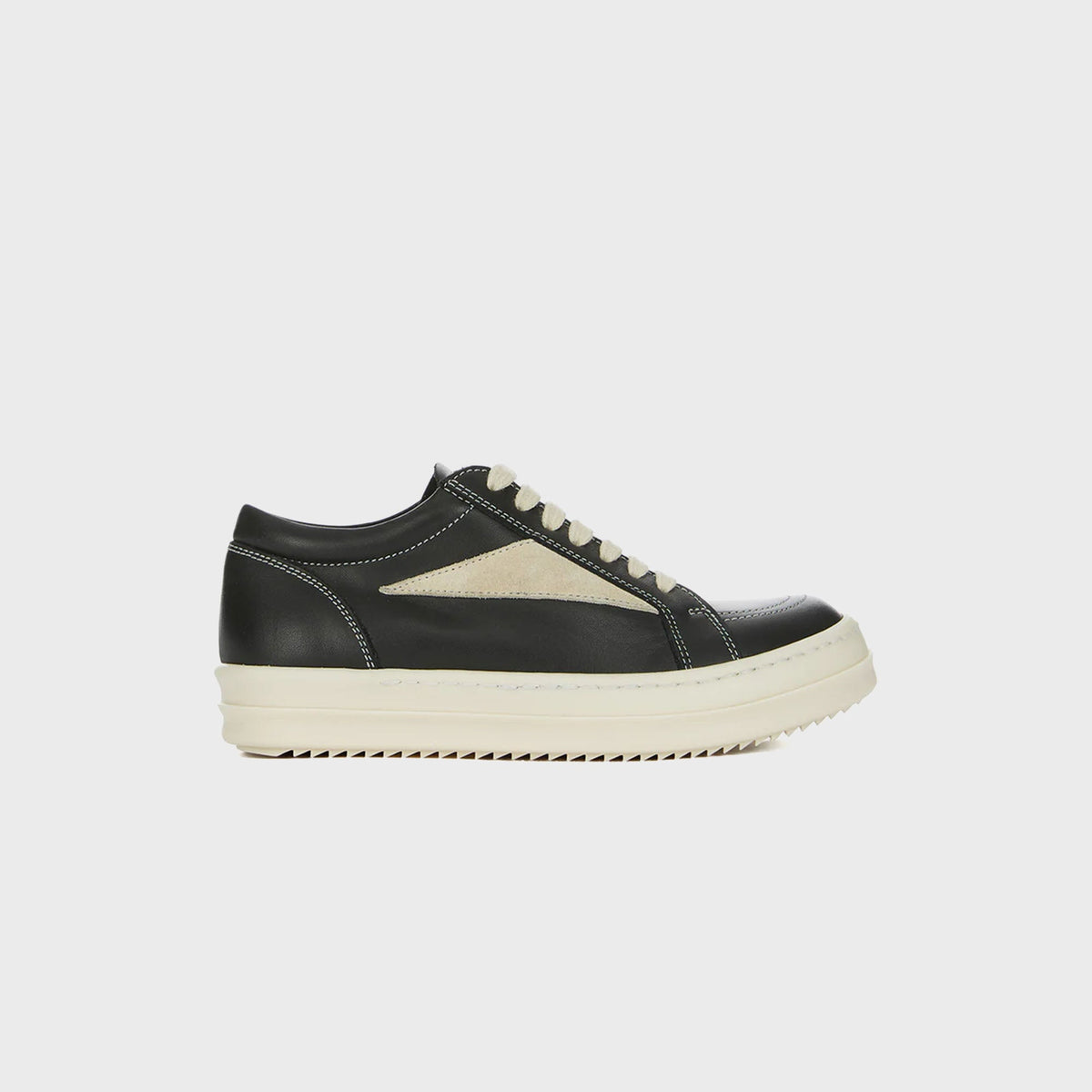 Rick Owens Kids DRKSHDW Vintage Low Top Sneaks - Black / Milk