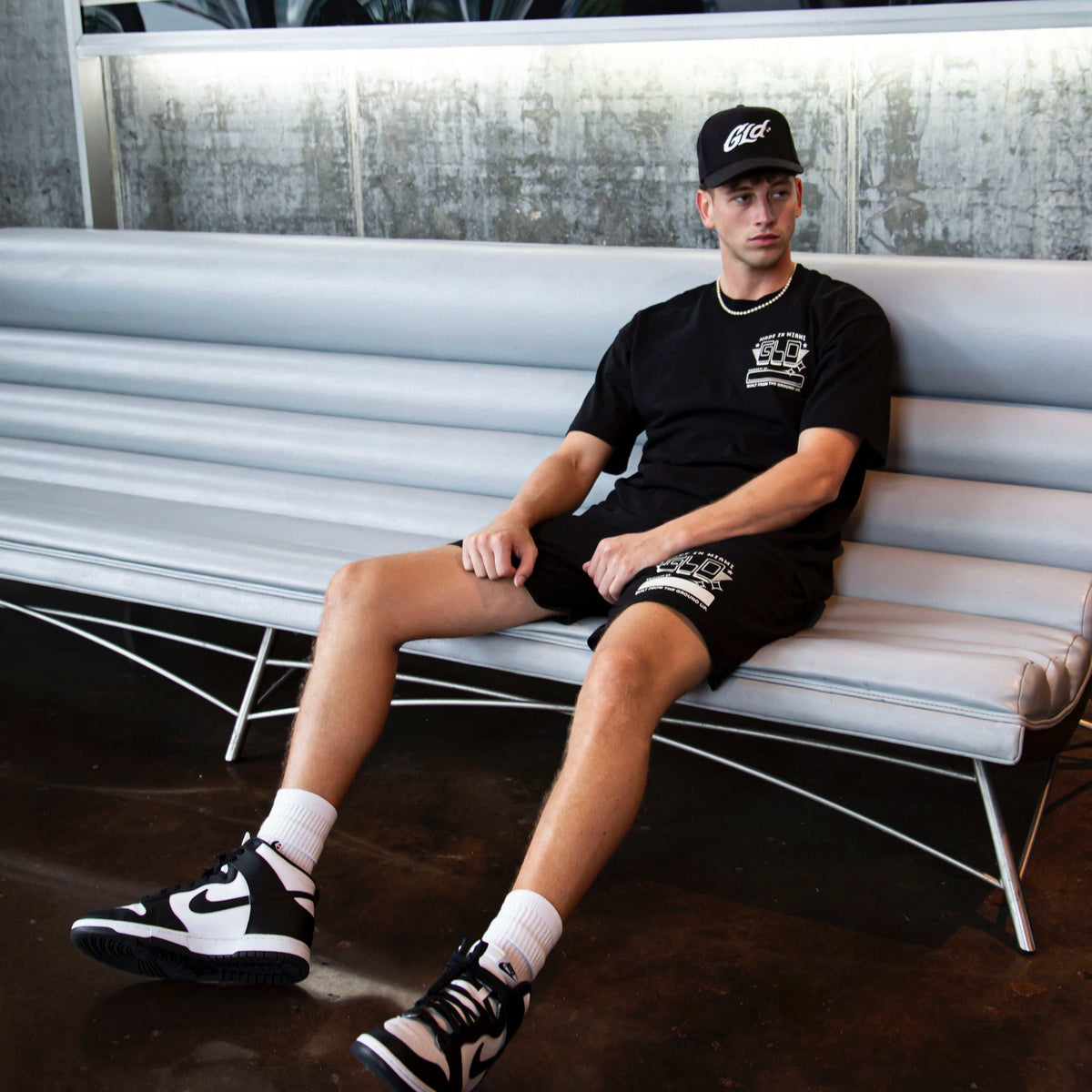 GLD PROMO Made In Miami Black Tee
