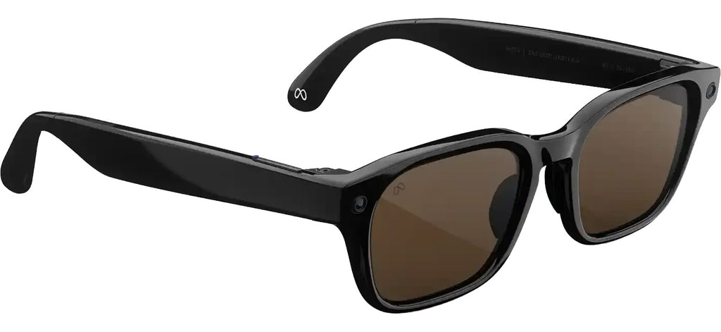 Meta Adventurer Sunglasses 49mm in Classic Black with Brown Lenses - 0YM000004-1105D1 - image 3