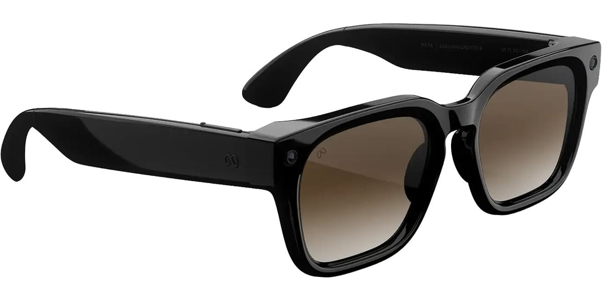 Meta Fury Sunglasses 51mm in Classic Black with Brown Gradient Lenses - 0YM000005-1105D4 - image 3
