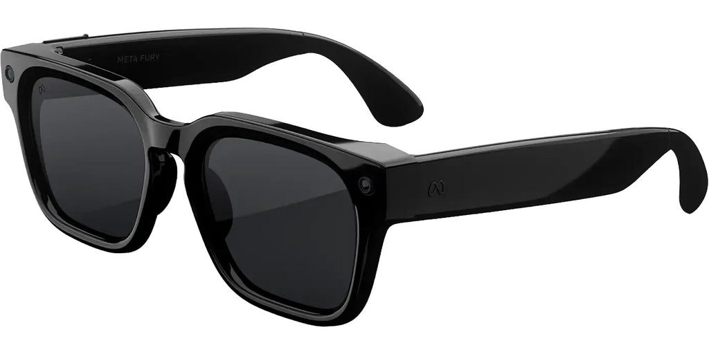 Meta Fury Sunglasses 51mm in Classic Black with Polarized Grey Lenses - 0YM000005-1330M1 - image 1