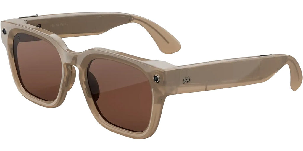 Meta Fury Sunglasses 51mm in Sandstone with Dark Amber Lenses - 0YM000005-4940C6 - image 1