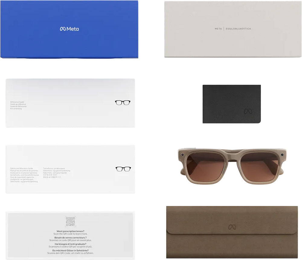 Meta Fury Sunglasses 51mm in Sandstone with Dark Amber Lenses - 0YM000005-4940C6 - image 5