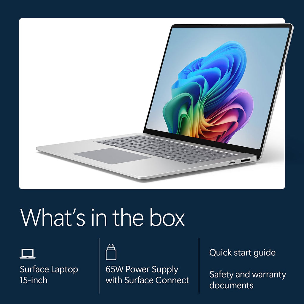 Microsoft Surface Laptop 15-inch Intel Core Ultra 5 335 32GB RAM 256GB SSD Windows 11 Pro (8th Edition) i - image 9