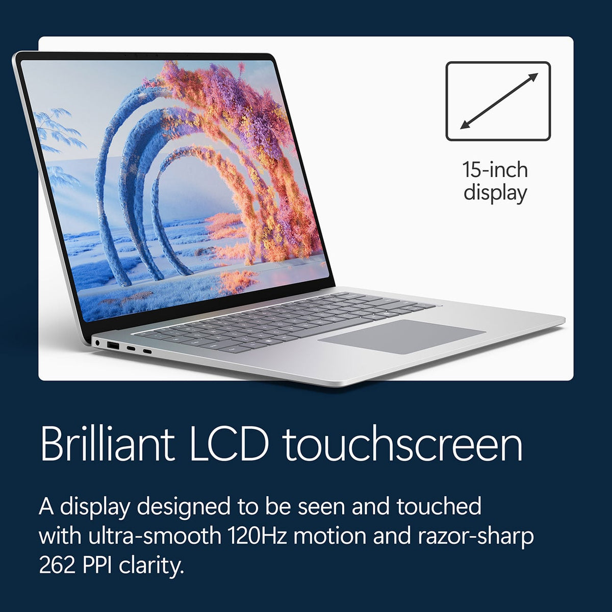 Microsoft Surface Laptop 15-inch Snapdragon X2 Elite (12 core) 32GB RAM 1TB SSD Windows 11 (8th Edition)  - image 4