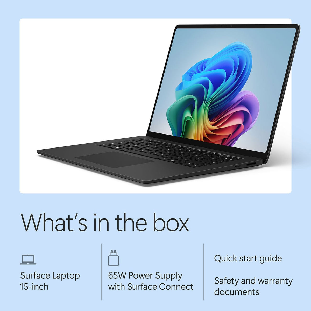 Microsoft Surface Laptop 15-inch Snapdragon X2 Elite (12 core) 64GB RAM 1TB SSD Windows 11 (8th Edition)  - image 11