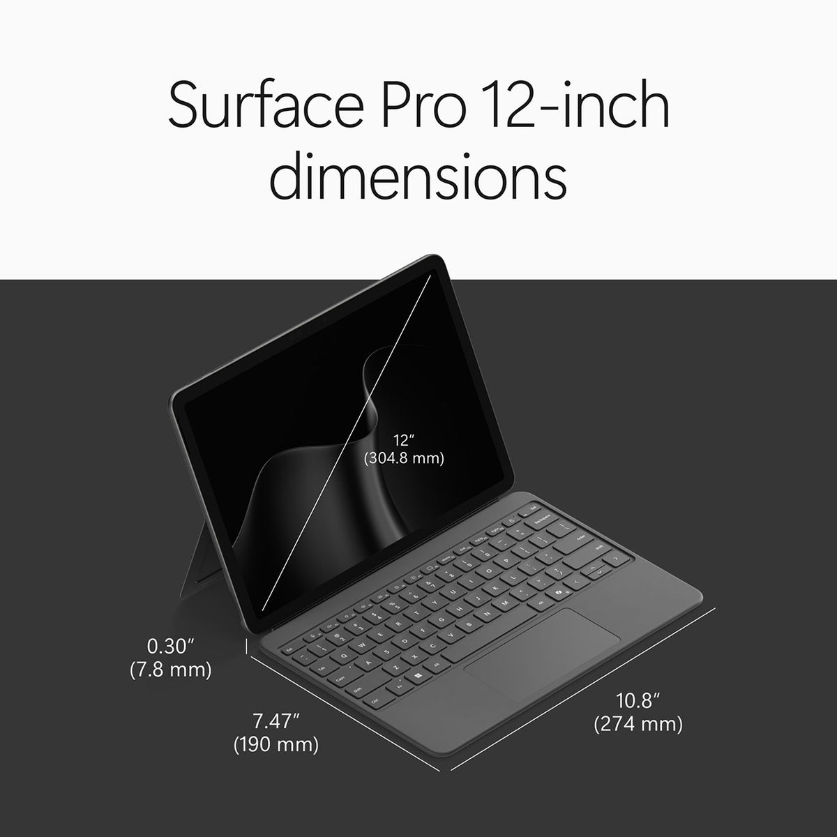 Microsoft Surface Pro 12-inch Snapdragon X2 Plus (6 core) 16GB RAM 256GB SSD Windows 11 Device Only (2nd  - image 8