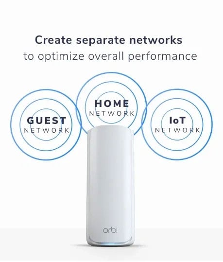 Netgear Orbi 770 Series Tri-Band WiFi 7 Mesh Add-on Satellite - RBE770-100NAS - image 2