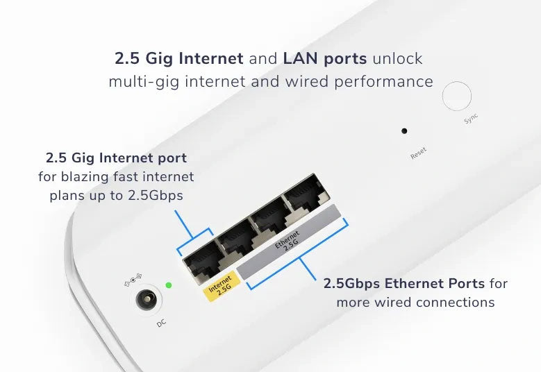 Netgear Orbi 770 Series Tri-Band WiFi 7 Mesh 2-Pack​ - RBE772-100NAS - image 4