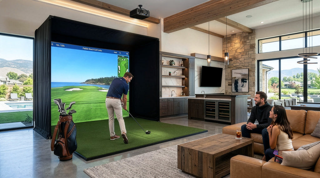 Optoma Golf Sim True 4K UHD Short Throw 5,000-Lumen Laser Projector - ZK521ST-B - image 6