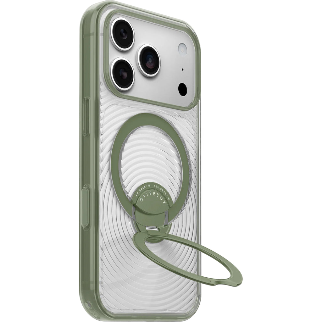 OtterBox Symmetry Series Stand MagSafe Case for iPhone 18 Pro and iPhone 17 Pro in Calyx Green - 77-00121 - image 2