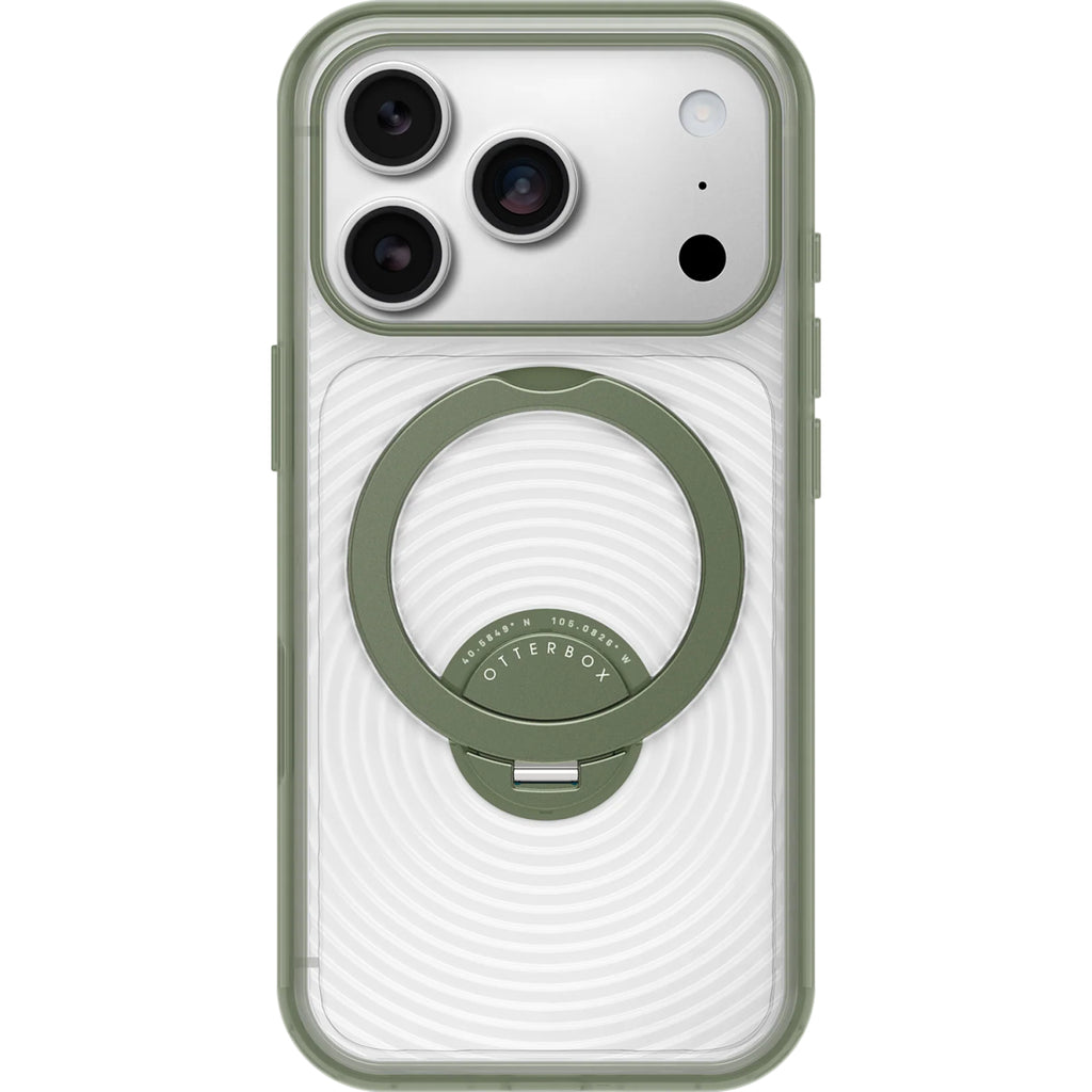 OtterBox Symmetry Series Stand MagSafe Case for iPhone 18 Pro and iPhone 17 Pro in Calyx Green - 77-00121 - image 4