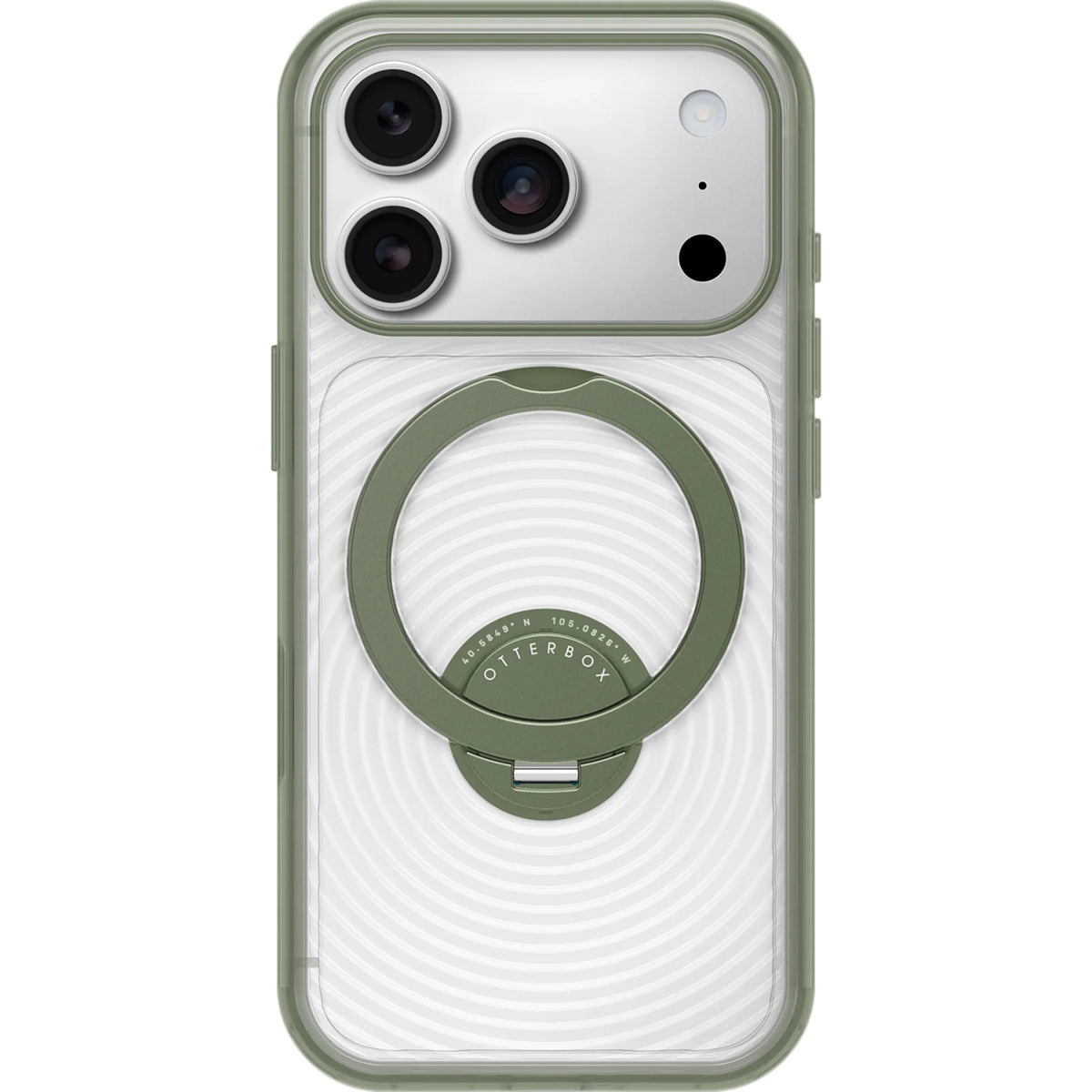 OtterBox Symmetry Series Stand MagSafe Case for iPhone 18 Pro and iPhone 17 Pro in Calyx Green - 77-00121 - image 4