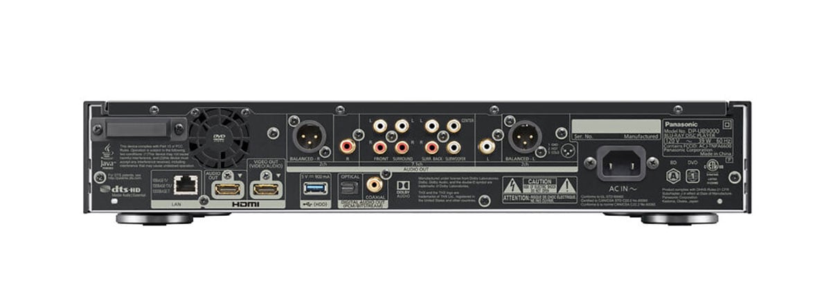 Panasonic Reference Class 4K Ultra HD Blu-Ray Player with HDR10+ & Dolby Vision Playback - DP-UB9000P1K - image 3