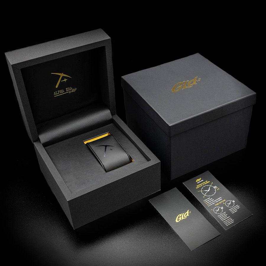GLD PROMO 40MM Perennial Era® Skeleton Watch- Fully Iced w/ Rubber Strap