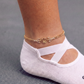 GLD Women Forme Privé Slipper Anklet in Yellow Gold