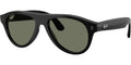 Ray-Ban Meta Aviator Sunglasses (Gen 3) 54mm in Shiny Black with Green Polarized Lenses - 0RW4016-601/9A - image 1