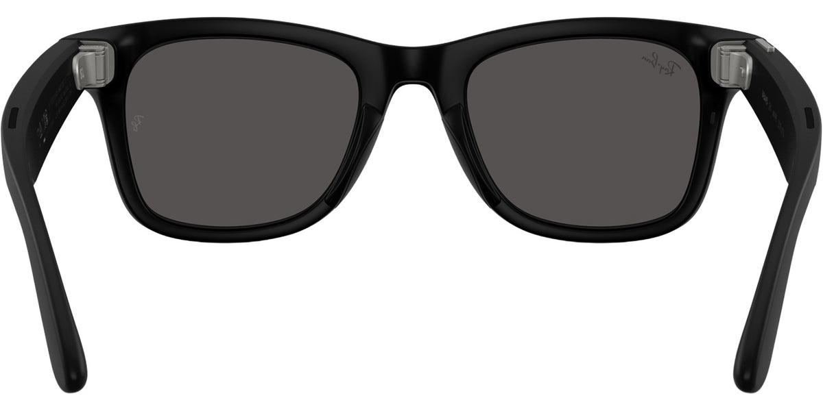 Ray-Ban Meta Wayfarer Sunglasses 53mm in Matte Black with Grey Lenses - 0RW4011-601S87 - image 4
