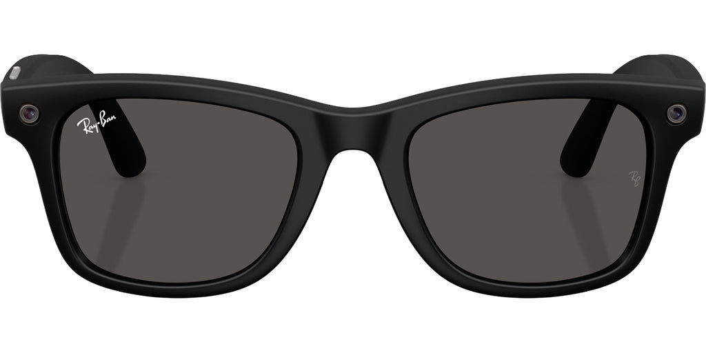 Ray-Ban Meta Wayfarer Sunglasses 53mm in Matte Black with Grey Lenses - 0RW4011-601S87 - image 2