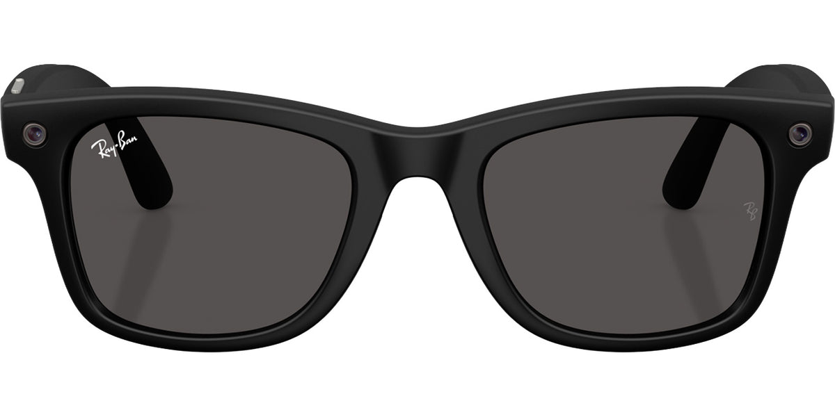 Ray-Ban Meta Wayfarer Sunglasses 53mm in Matte Black with Grey Lenses - 0RW4011-601S87 - image 2