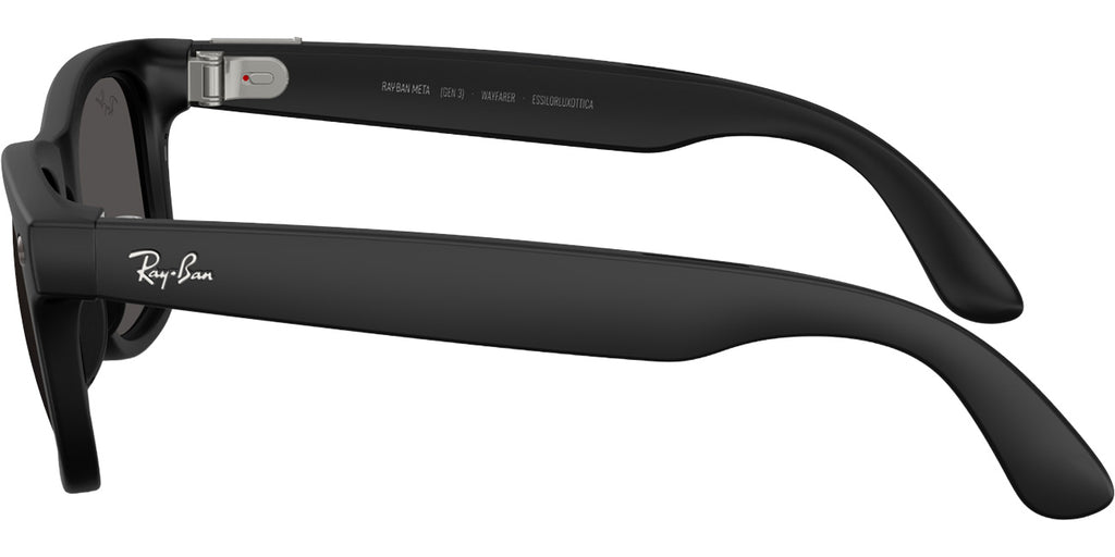 Ray-Ban Meta Wayfarer Sunglasses 53mm in Matte Black with Grey Lenses - 0RW4011-601S87 - image 3