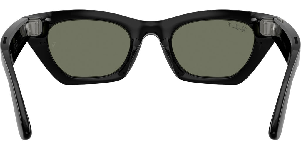 Ray-Ban Meta Zena Sunglasses (Gen 3) 49mm in Black with Green Polarized Lenses - 0RW4015-601/9A - image 4