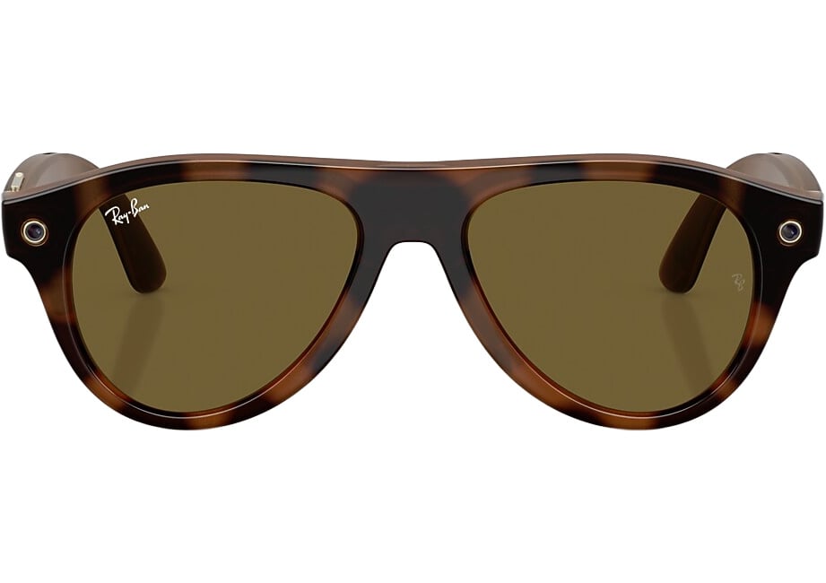 Ray-Ban Meta Aviator Sunglasses (Gen 3) 54mm in Havana with Dark Brown Lenses - 0RW4016-690573 - image 2