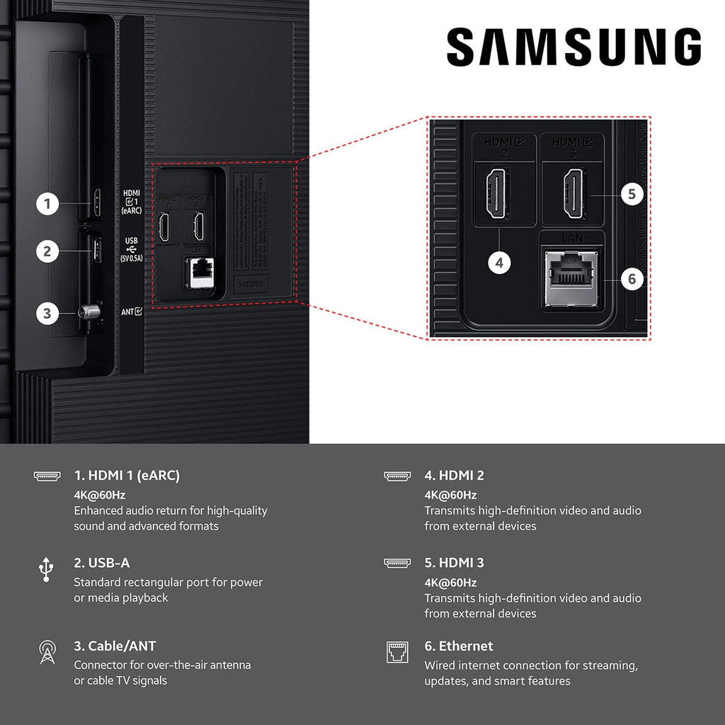 Samsung Crystal UHD U8000F 85-Inch 4K Smart TV in Black - UN85U8000FDXZA - image 4