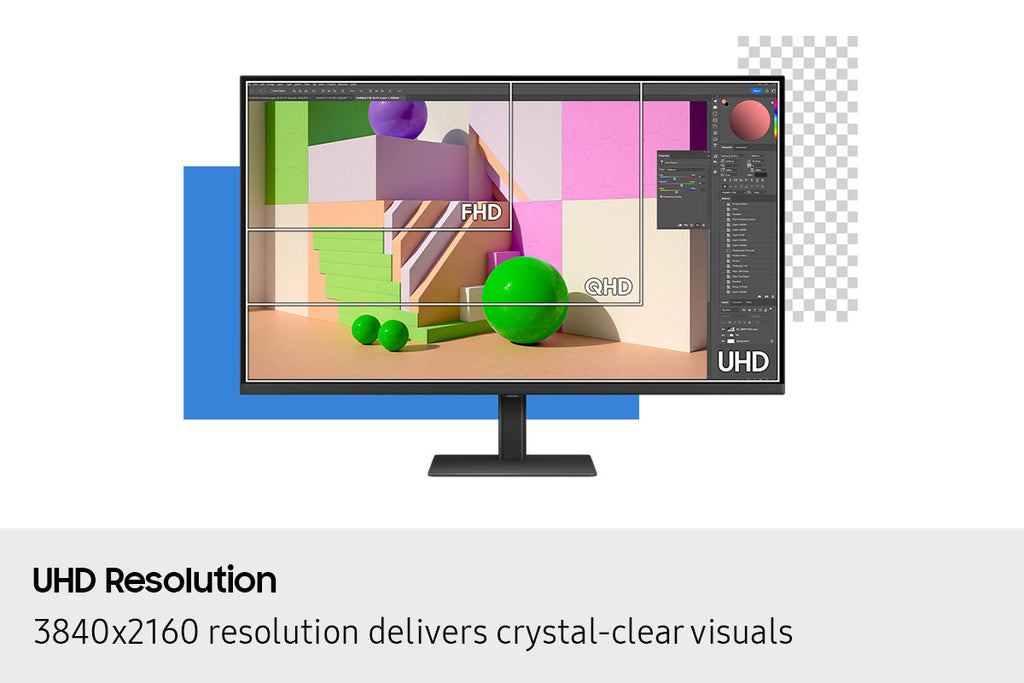 Samsung ViewFinity S8 (S80UD) 37-Inch 4K UHD HDR10 Monitor with USB-C - LS37D800UANXZA - image 8