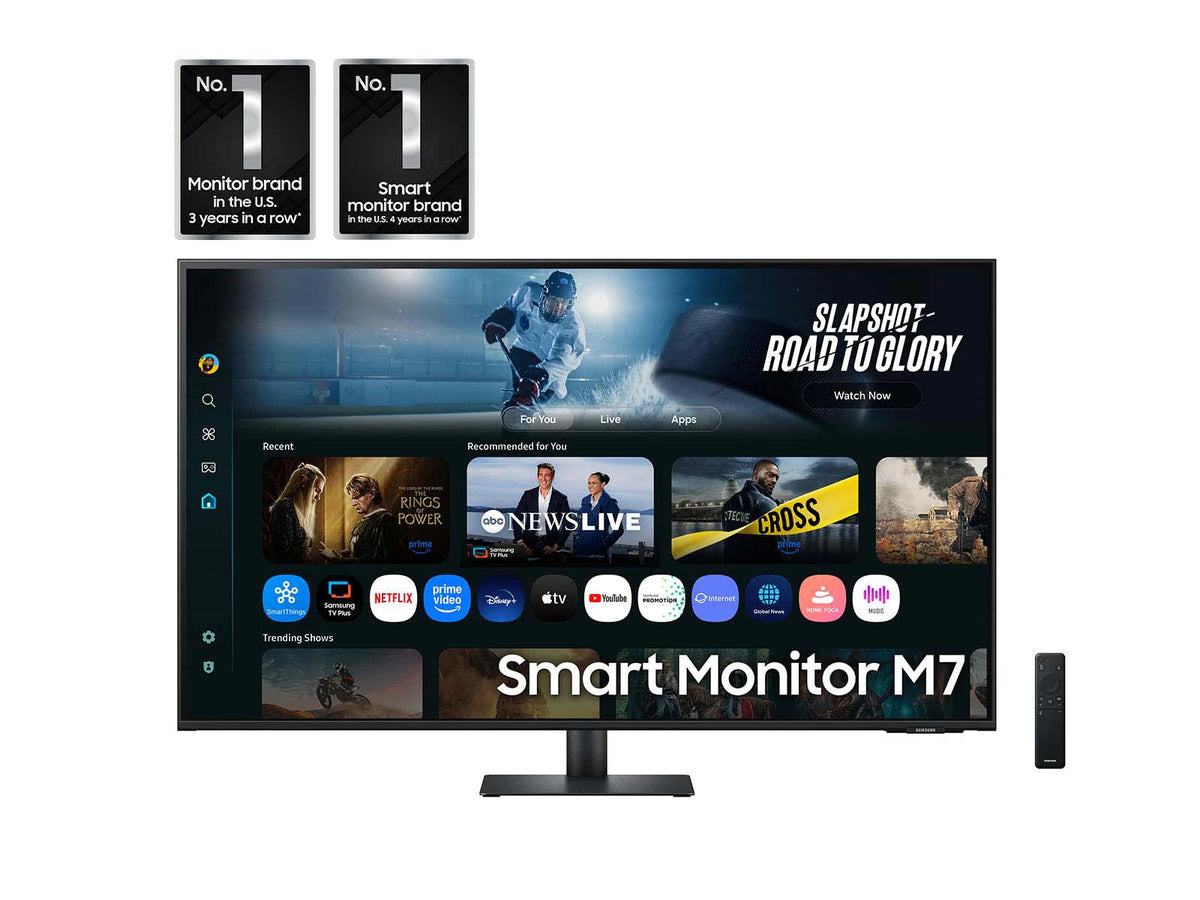 Samsung 43-Inch Smart Monitor M7 M70F 4K in Black - LS43FM702UNXZA - image 7