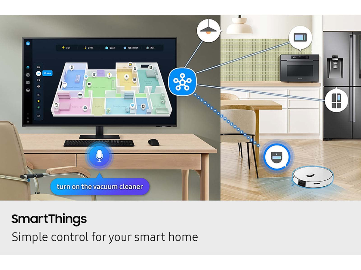 Samsung 43-Inch Smart Monitor M7 M70F 4K in Black - LS43FM702UNXZA - image 10