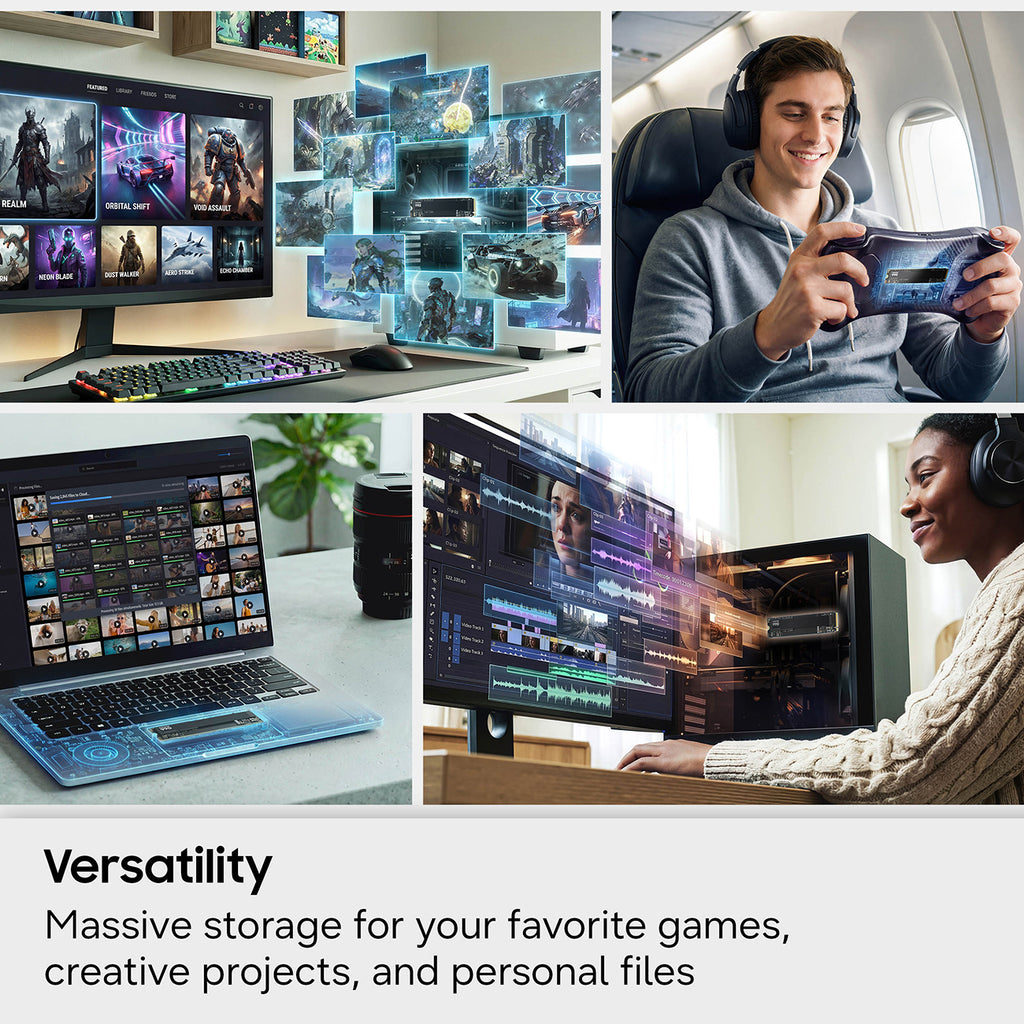 Samsung Internal SSD 990 1TB NVMe M.2 SSD - MZ-V9V1T0B/AM - image 9