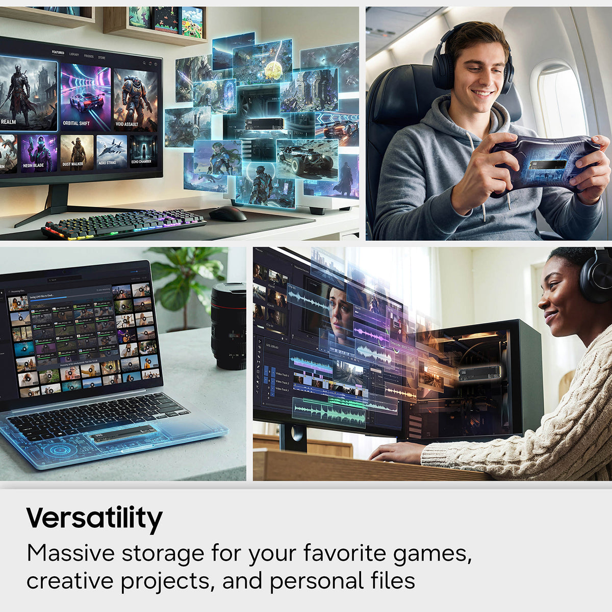 Samsung Internal SSD 990 1TB NVMe M.2 SSD - MZ-V9V1T0B/AM - image 9