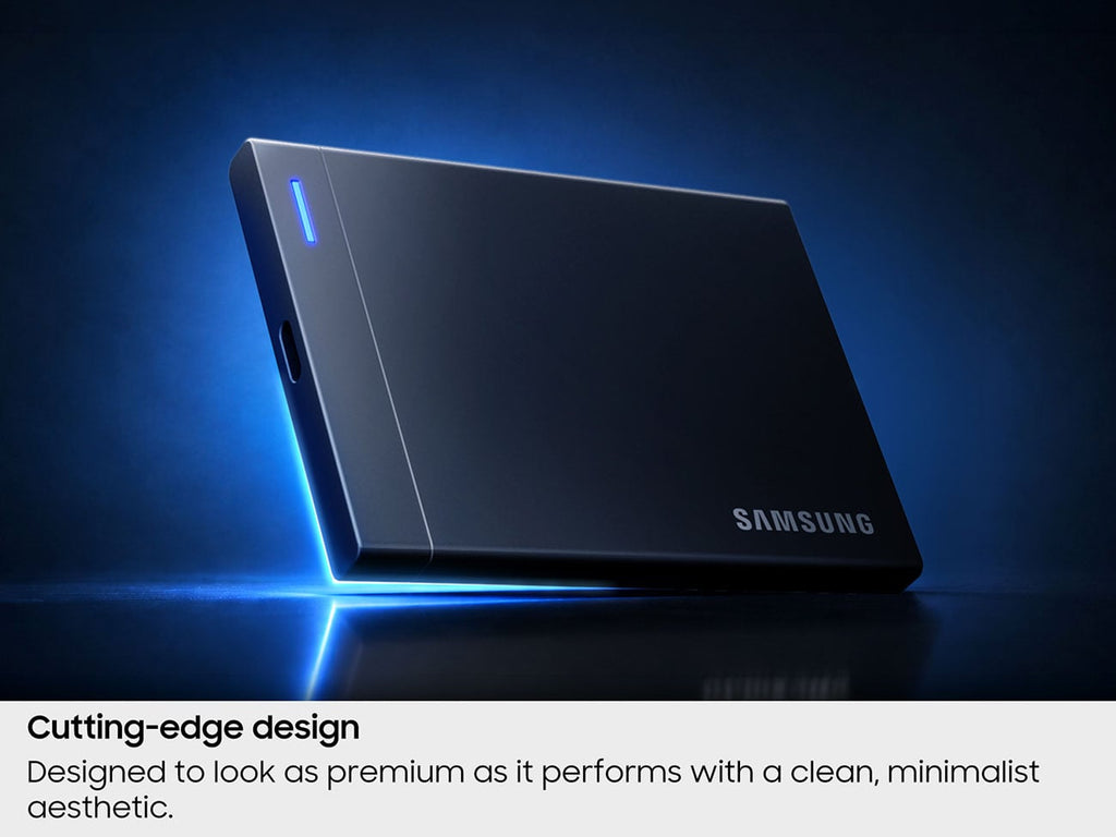 Samsung 1TB P9 Portable SSD USB4 Gen 3x2 in Black - MU-PJ1T0G/AM - image 4