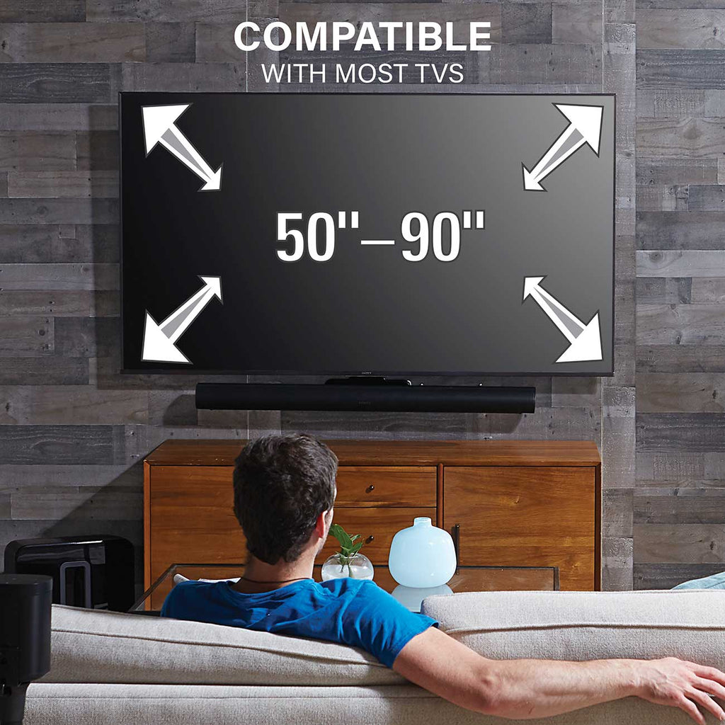 Sanus Soundbar TV Mount Designed for Sonos Arc and Arc Ultra Sound Bar - WSSATM1-B2 - image 3