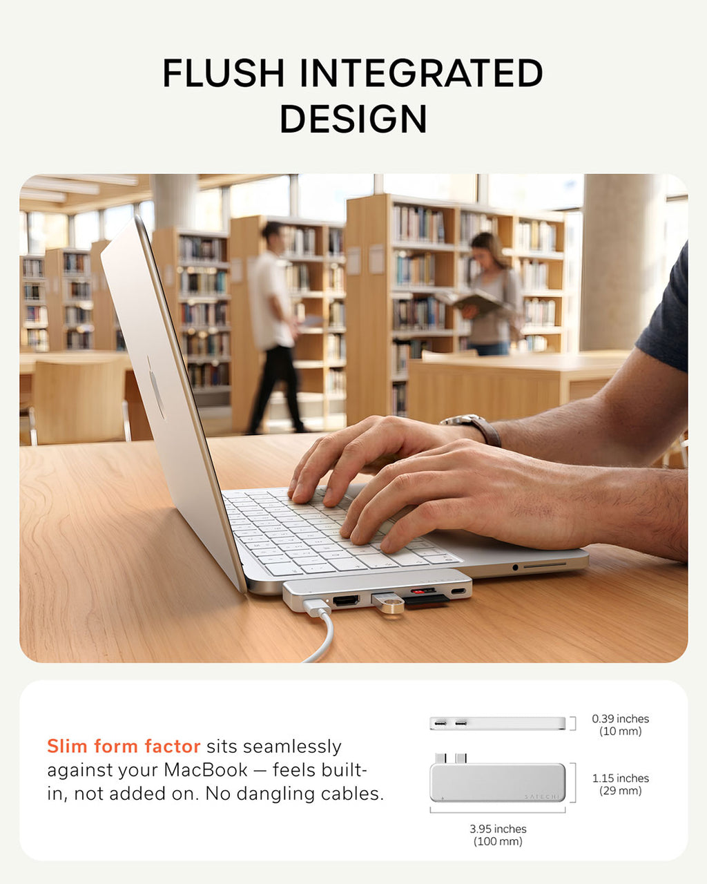 Satechi 6-in-1 USB-C Snap Hub in Silver - ST-HUSNS - image 9