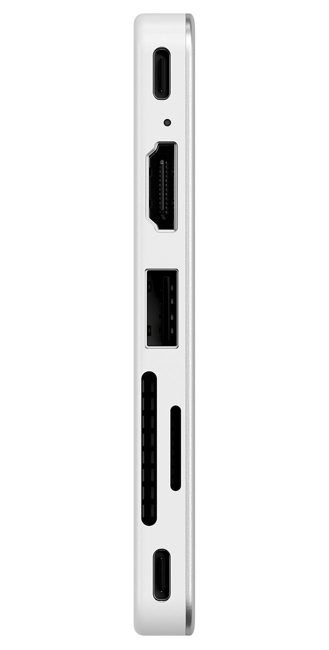 Satechi 6-in-1 USB-C Snap Hub in Silver - ST-HUSNS - image 3
