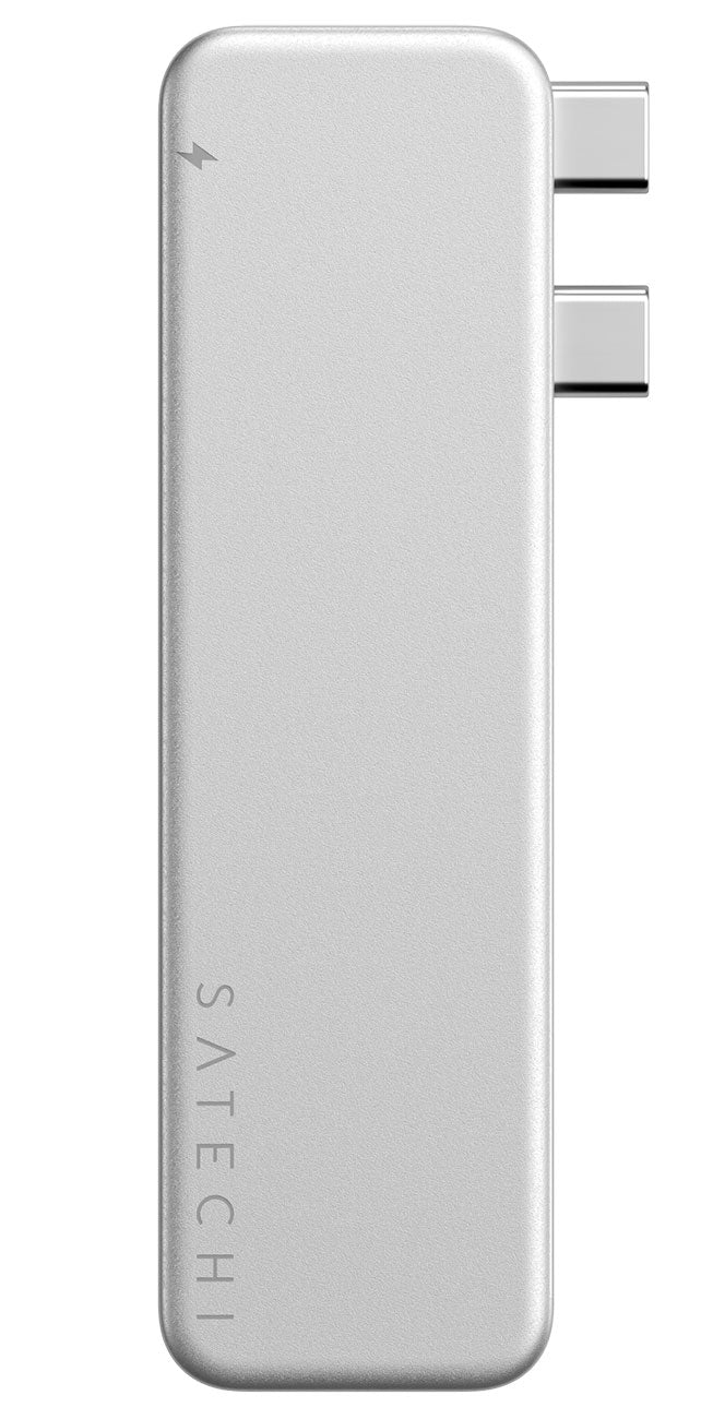 Satechi 6-in-1 USB-C Snap Hub in Silver - ST-HUSNS - image 2