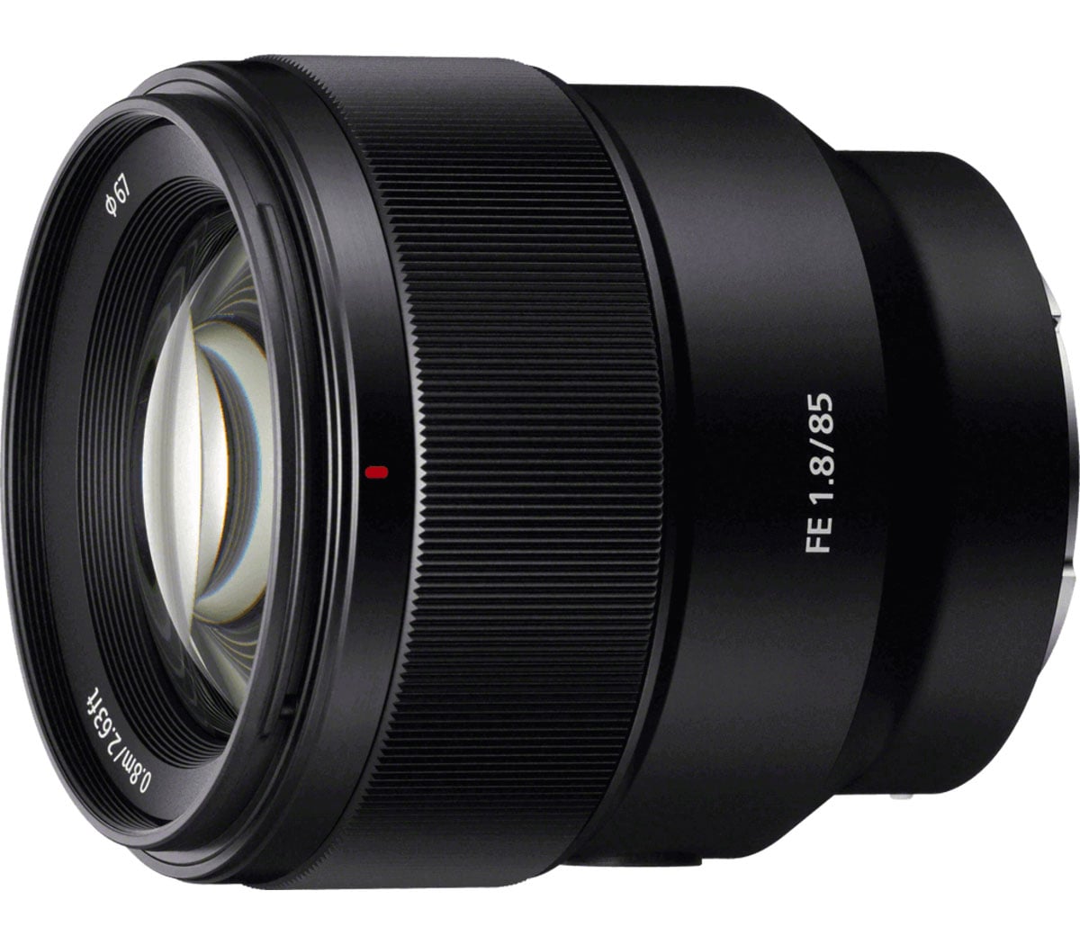 Sony FE 85mm F1.8 Lens in Black - SEL85F18/2 - image 1