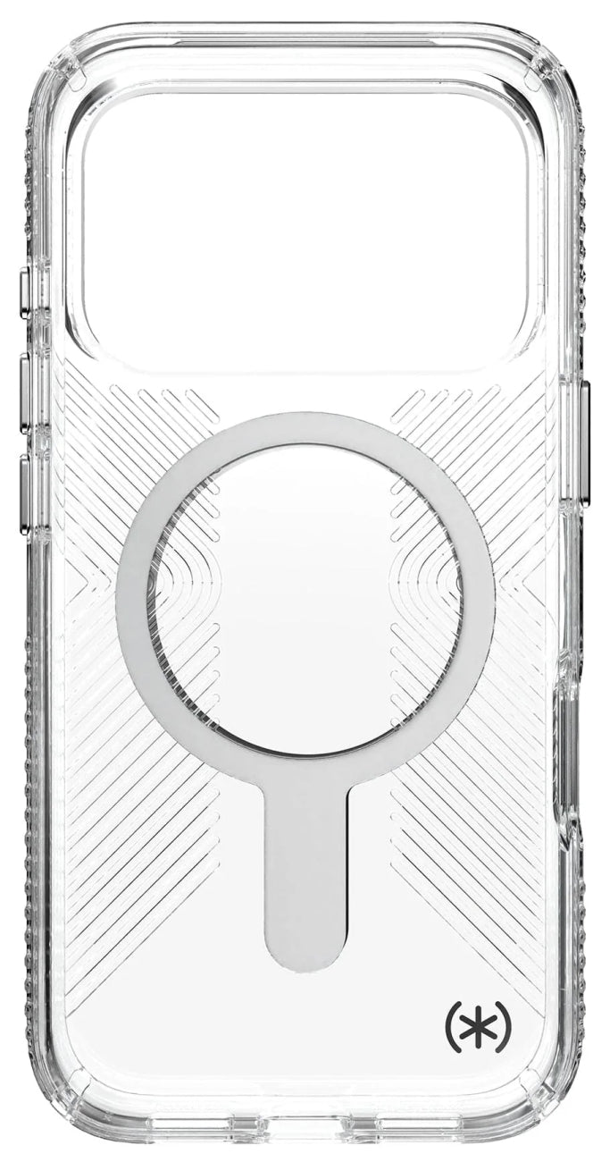 Speck Presidio Perfect-Clear Grip MagSafe with ClickLock Case for iPhone 18 Pro and iPhone 17 Pro in Clea - image 3