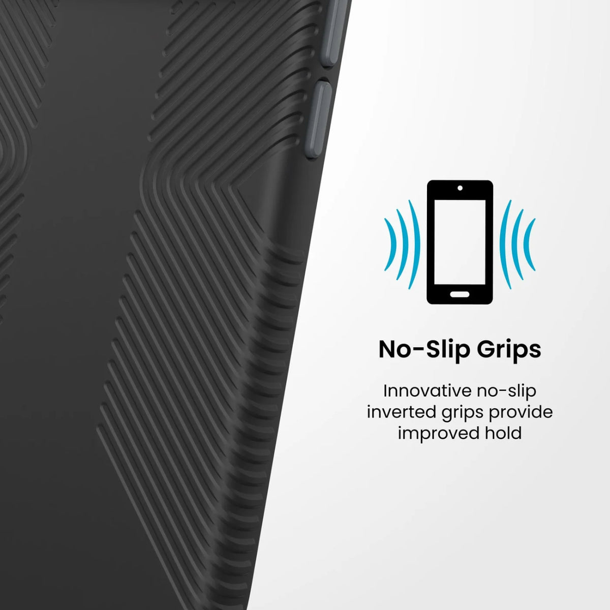 Speck Presidio2 Grip MagSafe Case for iPhone 18 Pro and iPhone 17 Pro in Black - 151096-D143 - image 2