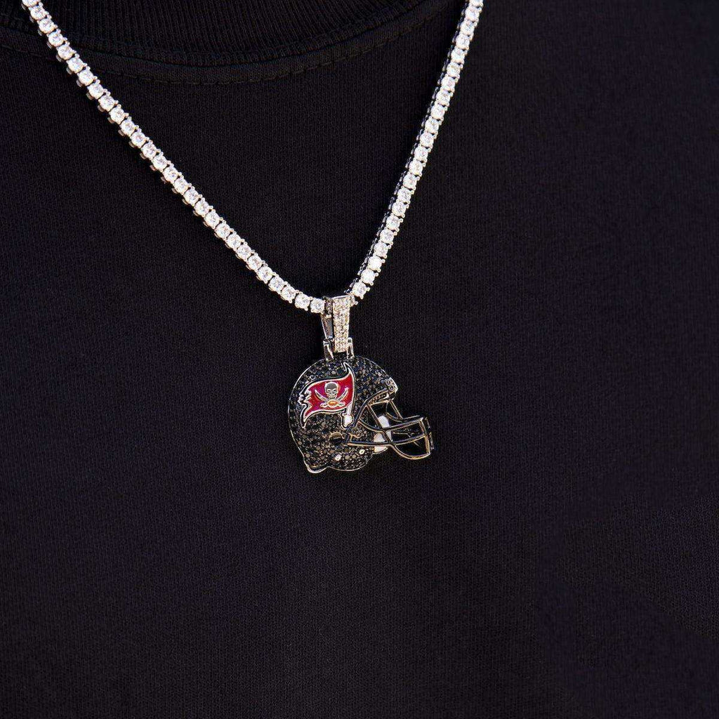 GLD PROMO Tampa Bay Buccaneers Official NFL Helmet Pendant