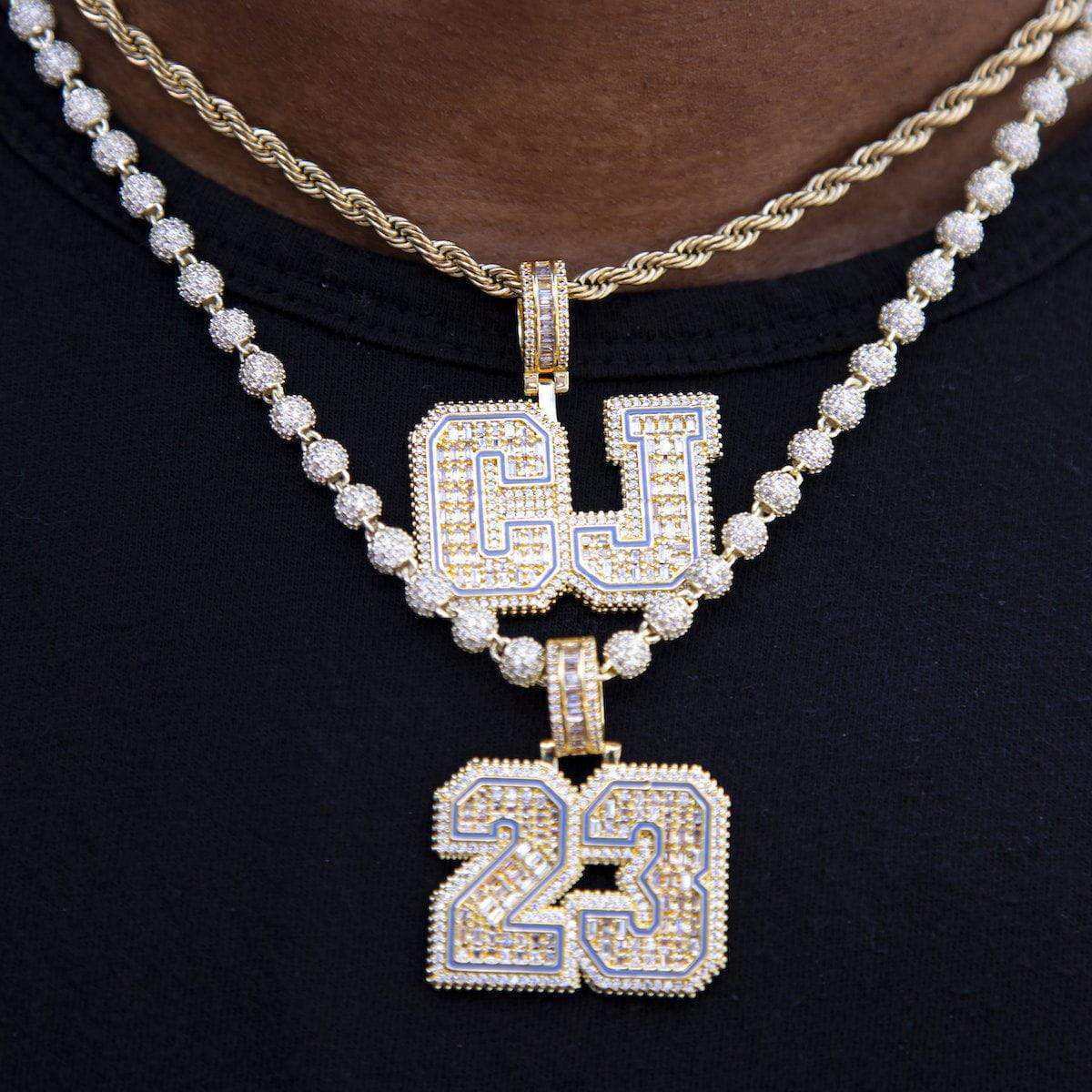 Custom Jewelry University Font Additional Letters